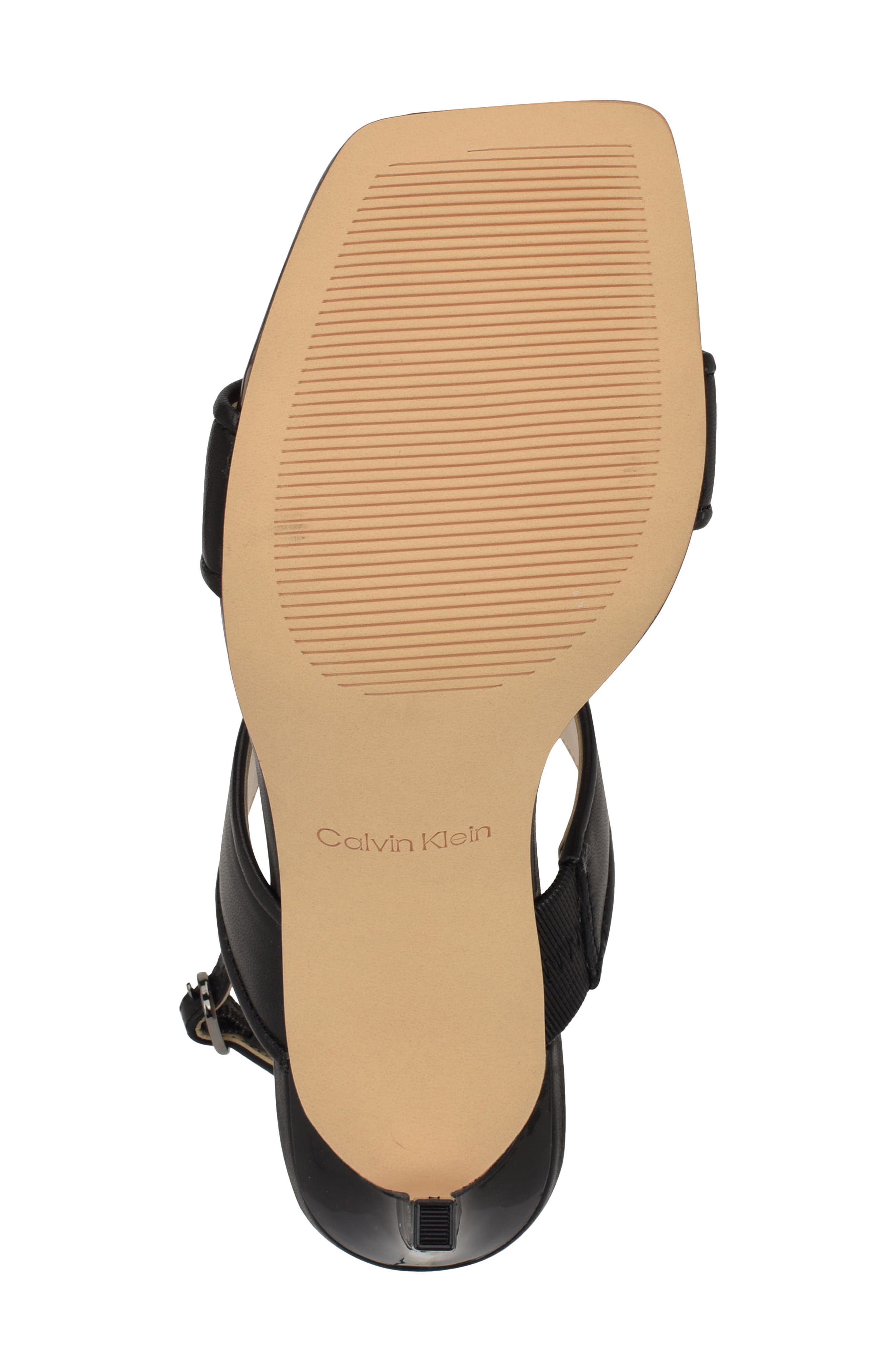 Calvin Klein Amour Slingback Sandal, Alternate, color, Black