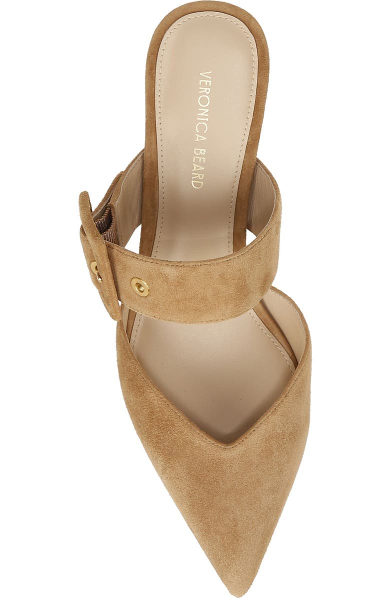 Veronica Beard Linley Pointed Toe Mule, Alternate, color, Latte