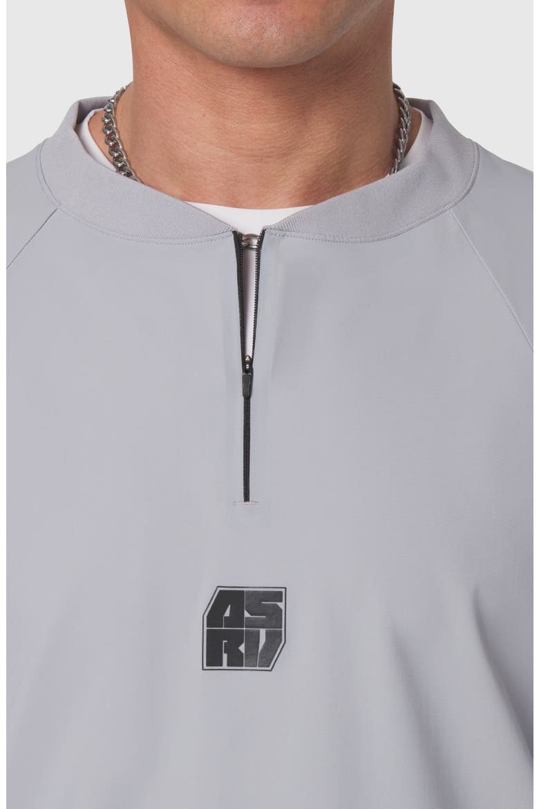 Tetra Lite Blade Collar Zip Jacket, Alternate, color, Slate Grey
