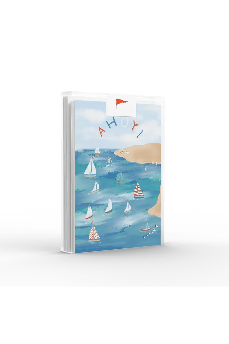 Ahoy Greeting Card Pack Set, Main, color, Multi-Pack