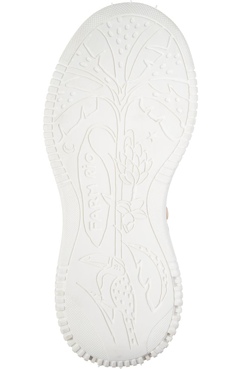 FARM Rio Beaded Platform Sneaker, Alternate, color,