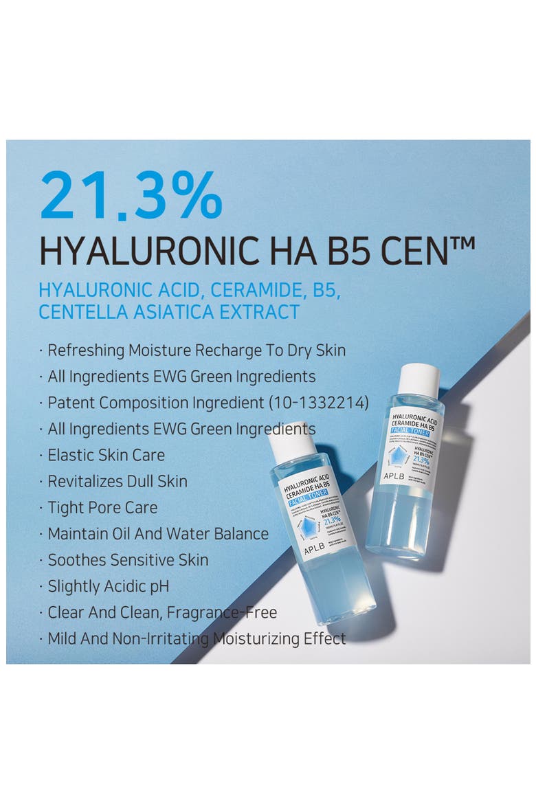 Hyaluronic Acid Ceramide HA B5 Facial Toner, Alternate, color, NO COLOR