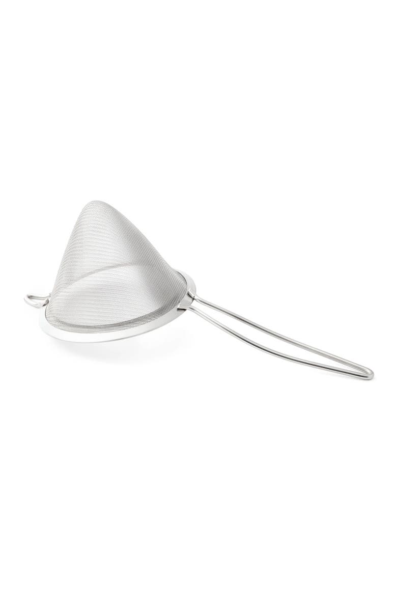 CUISIPRO 14 Inch Cone Strainer, Stainless Steel, Alternate, color, Silver