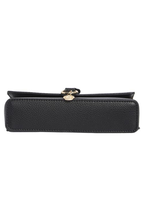 Nanette Lepore Akari Flap Shoulder Bag In Black