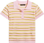 DELUC Levanzo Stripe Knit Polo