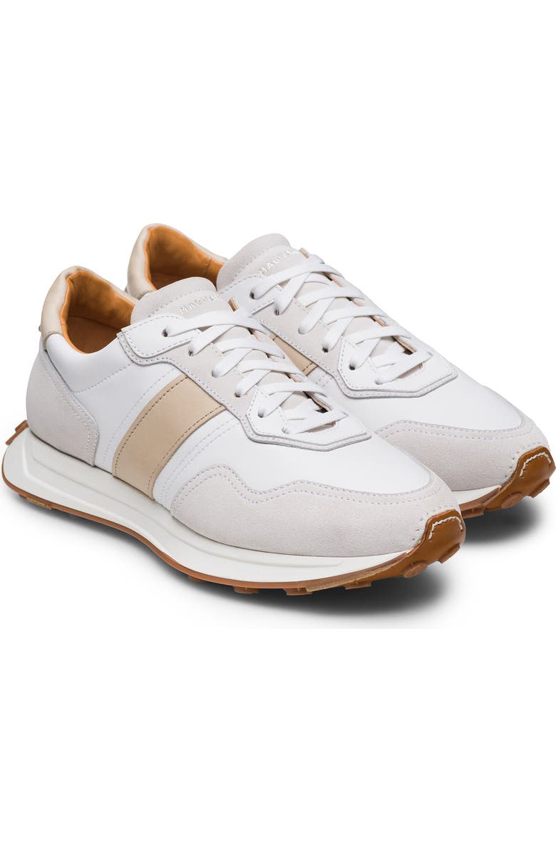 Magnanni Romero II Sneaker, Main, color, White And Cream