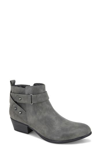 Unionbay Tilly Side Zip Bootie In Gray