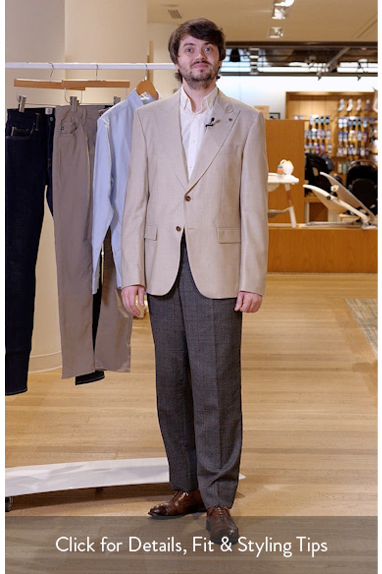 Hutson Slim Fit Stretch Wool Blend Sport Coat video