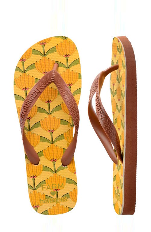 HAVAIANAS HAVAIANAS X FARM RIO BANDANA DECO FLIP FLOP