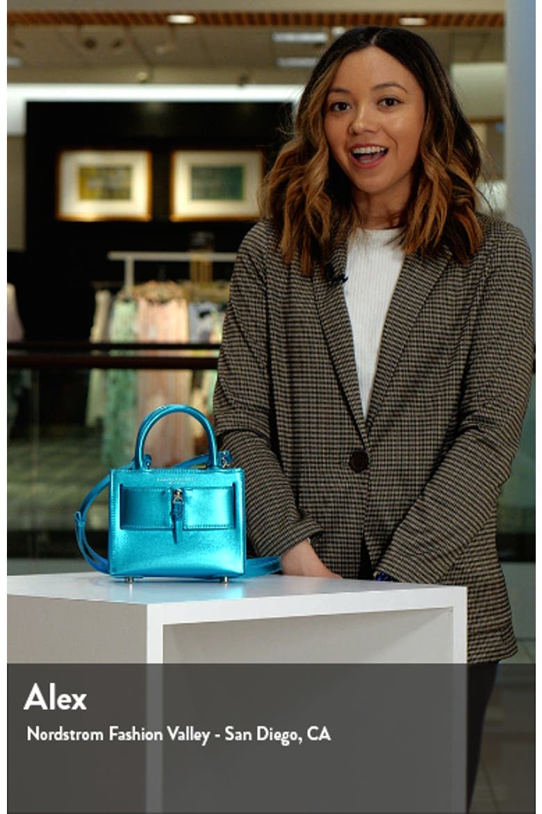 Kuei Metallic Leather Top Handle Bag (Women) | Nordstrom