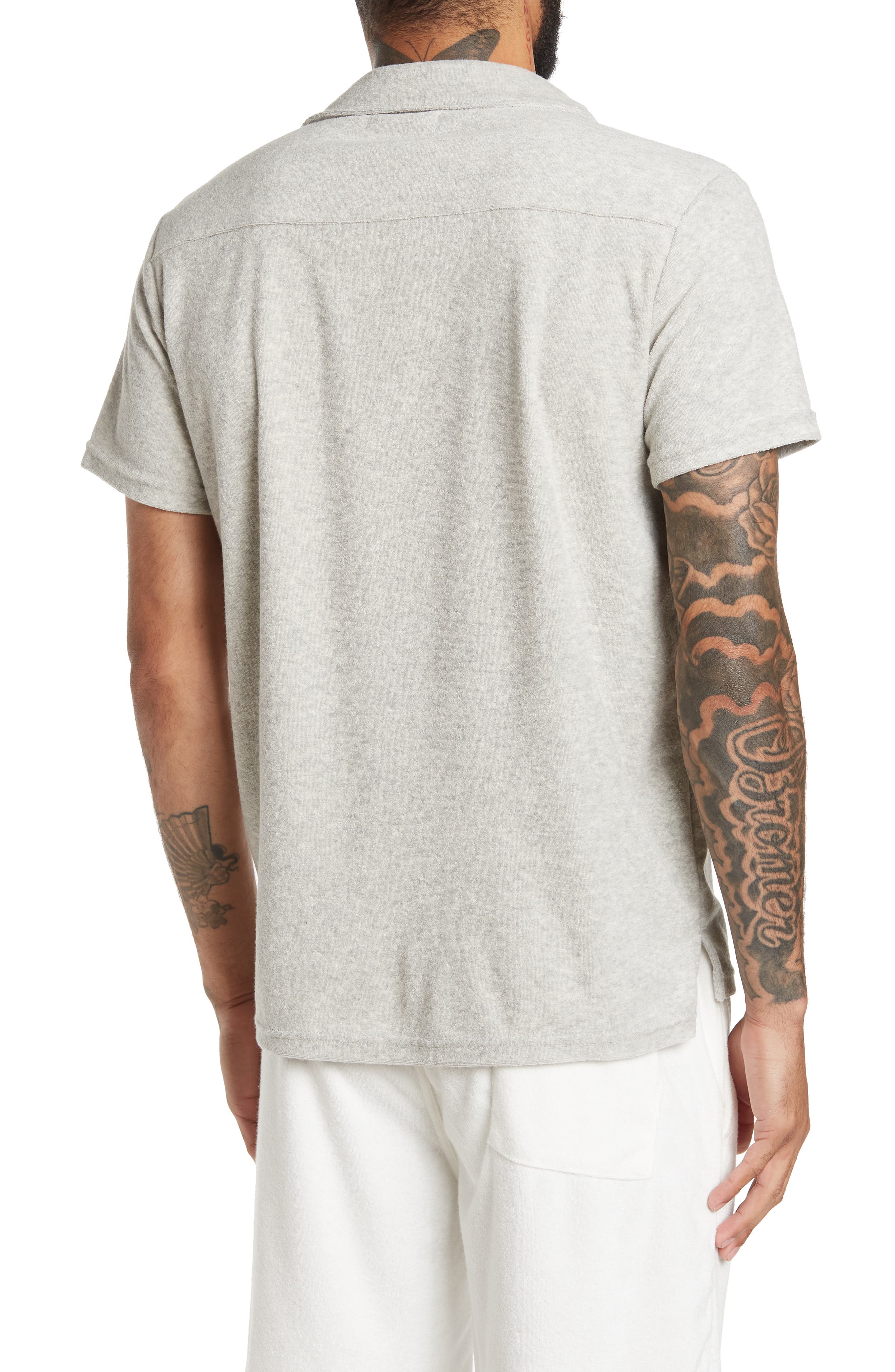 Vintage Summer Solid Terry Cloth Polo (Men) | Nordstromrack