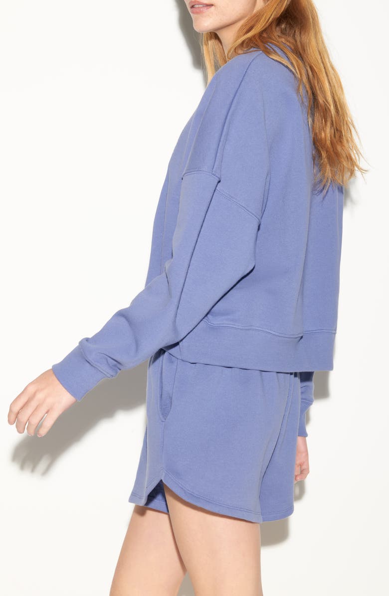 Spiritual Gangster Ocean Love Palisades Graphic Sweatshirt, Alternate, color, Wisteria