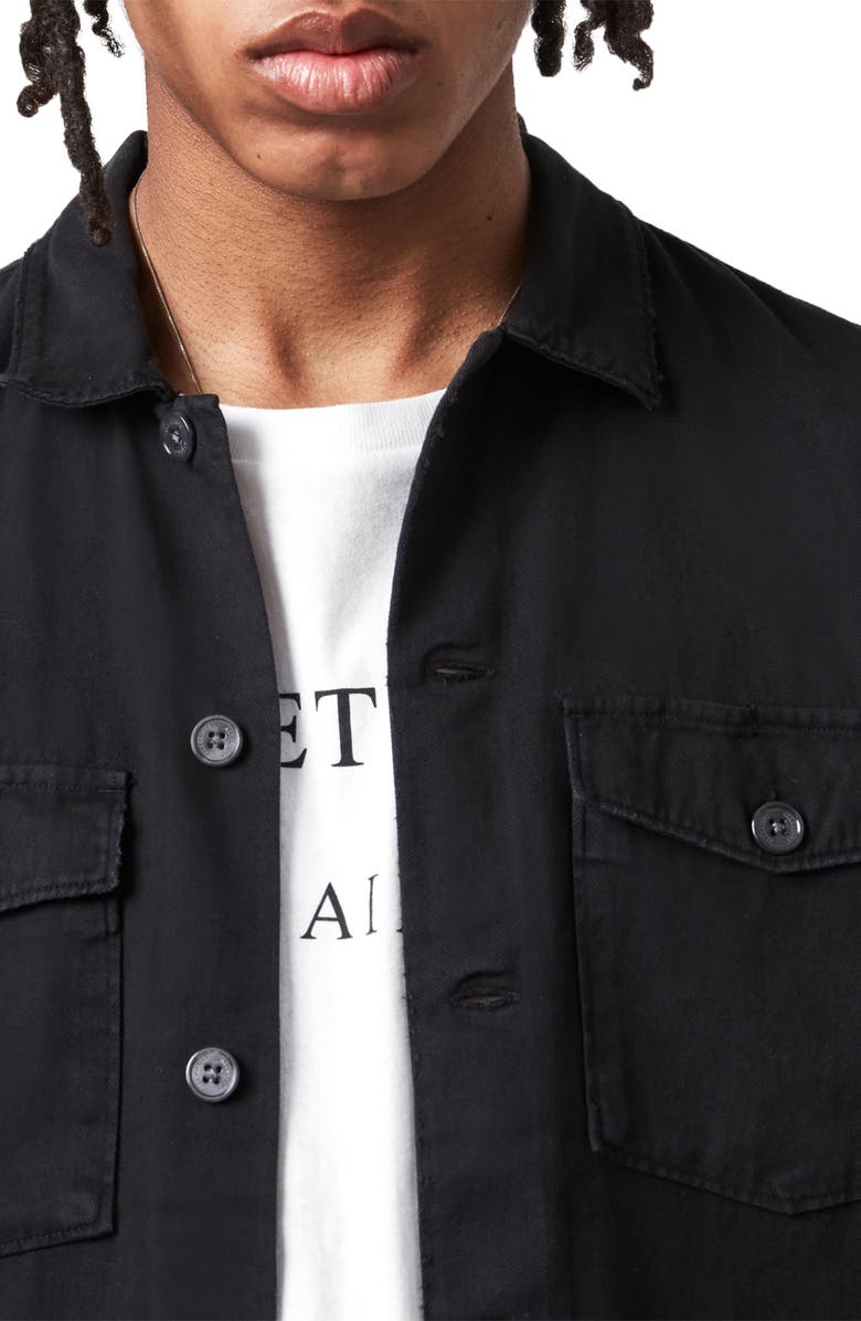 AllSaints Spotter Button-Up Shirt Jacket, Alternate, color,