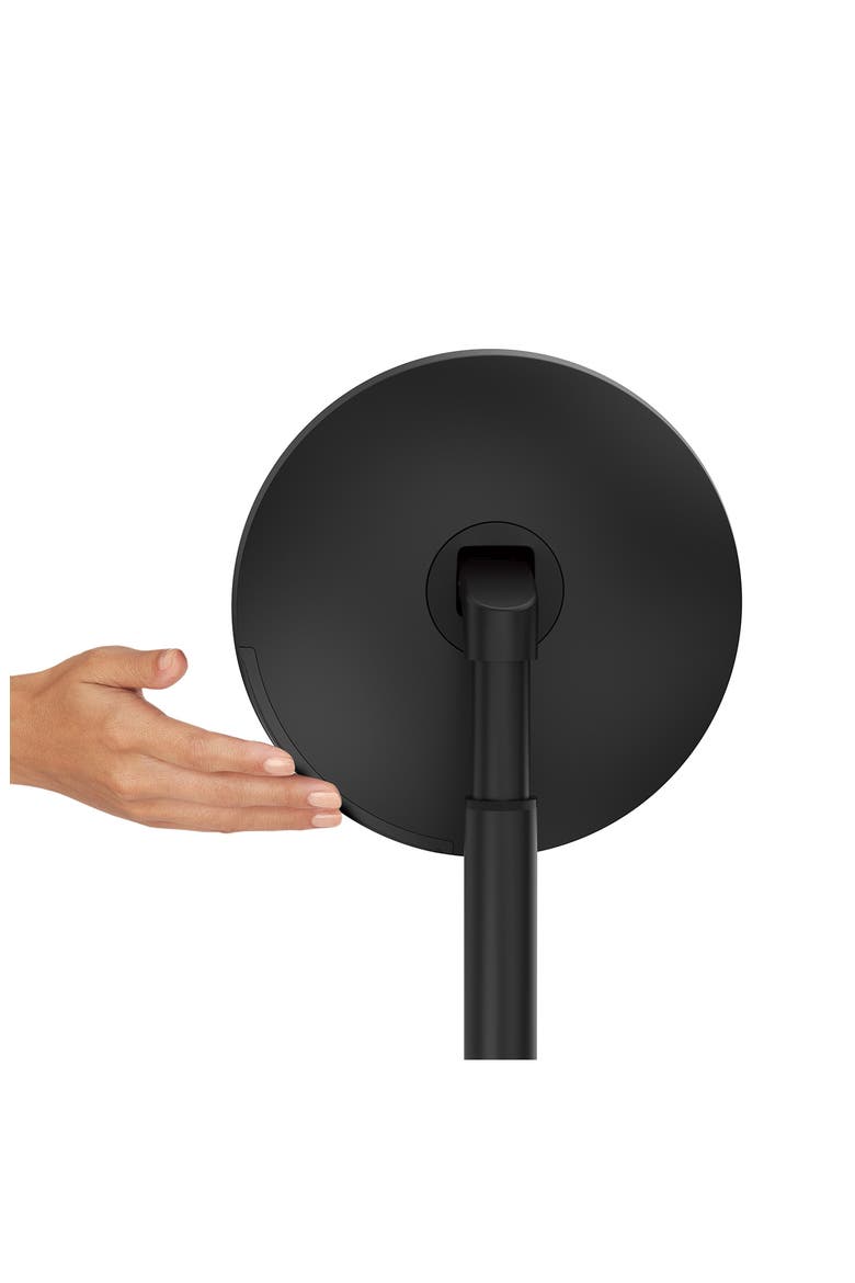 8-Inch Sensor Rechargeable Tabletop Mirror $200 Value, Alternate, color, MATTE BLACK