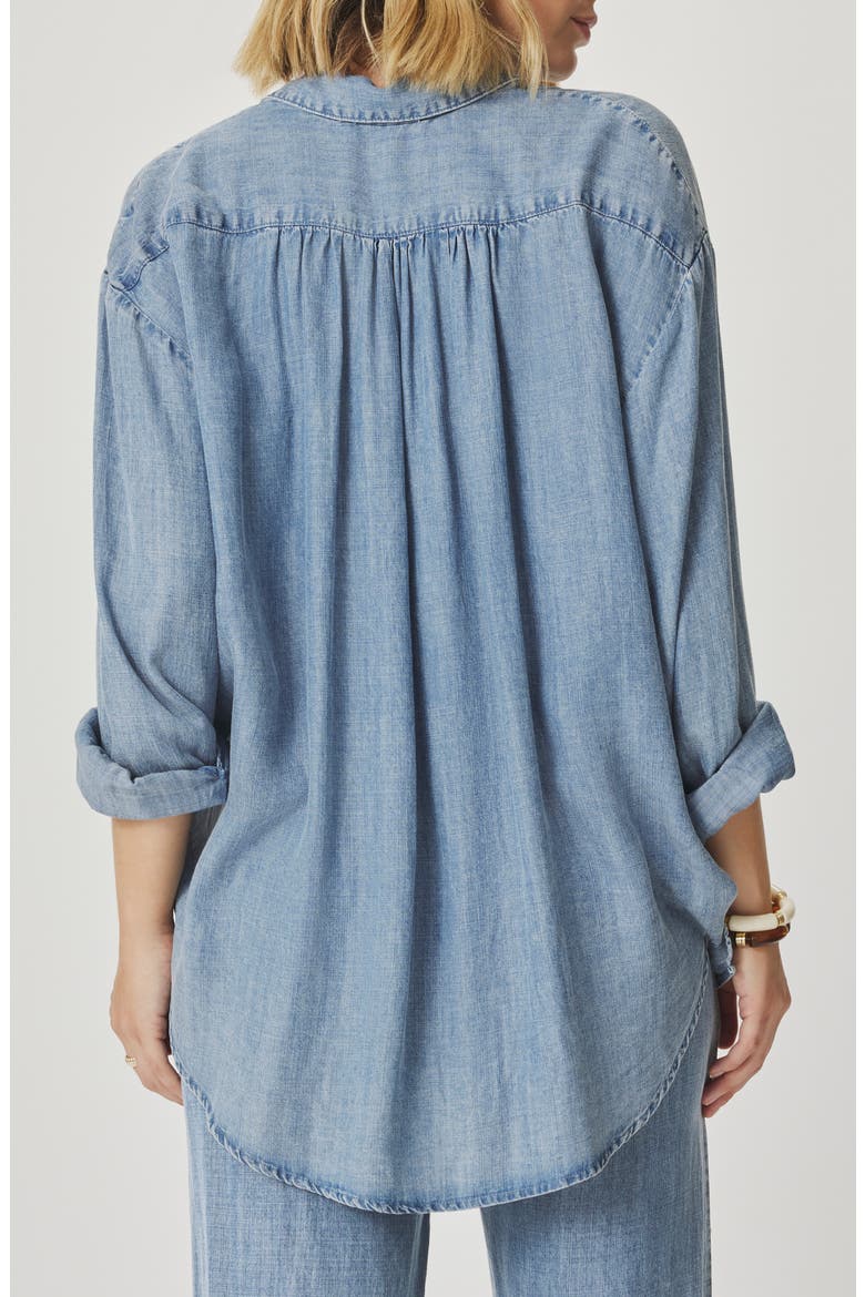 Chambray Shirt, Alternate, color, INDIGO BLUE
