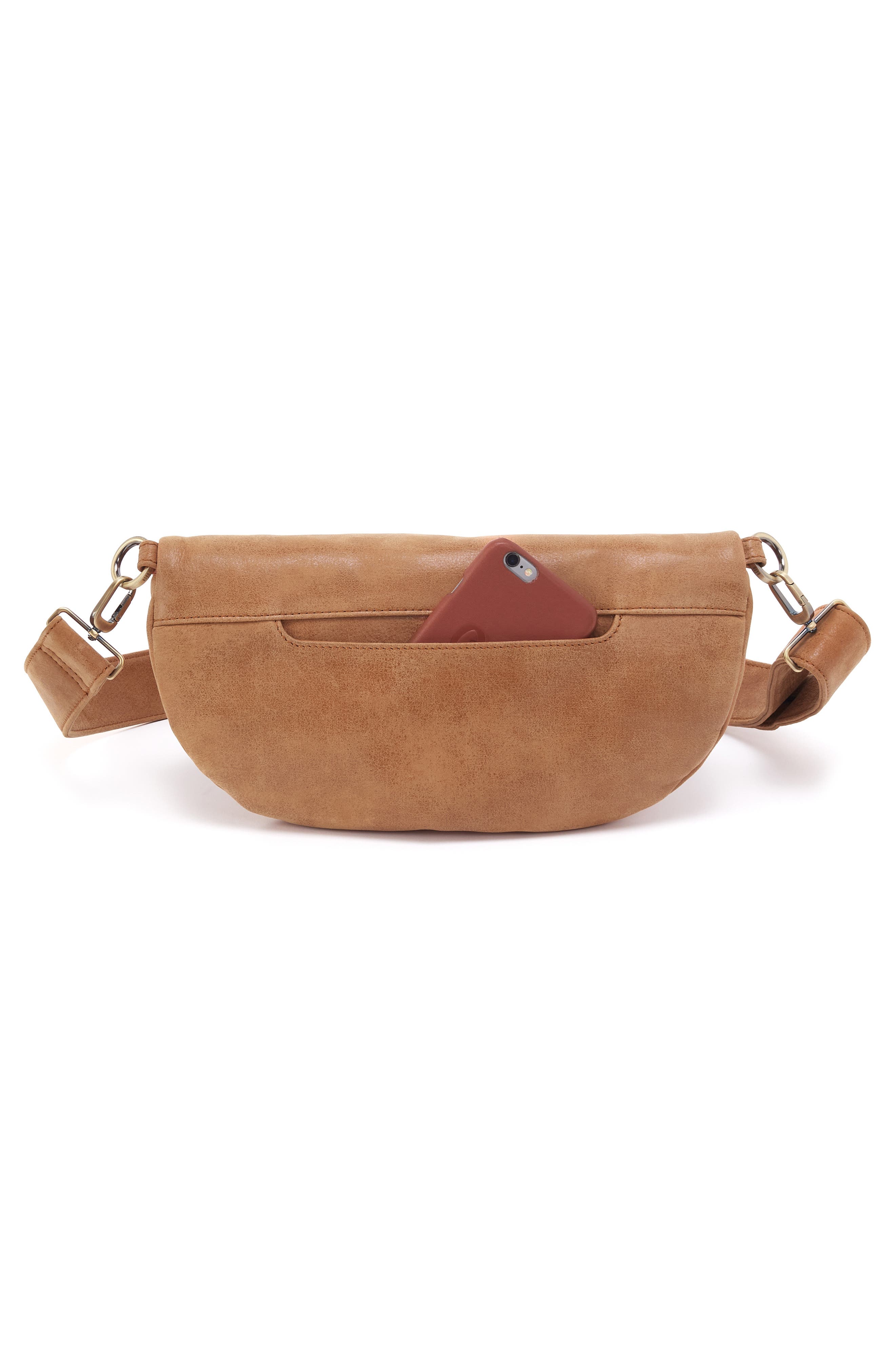 HOBO Medium Hunter Leather Belt Bag, Alternate, color, 