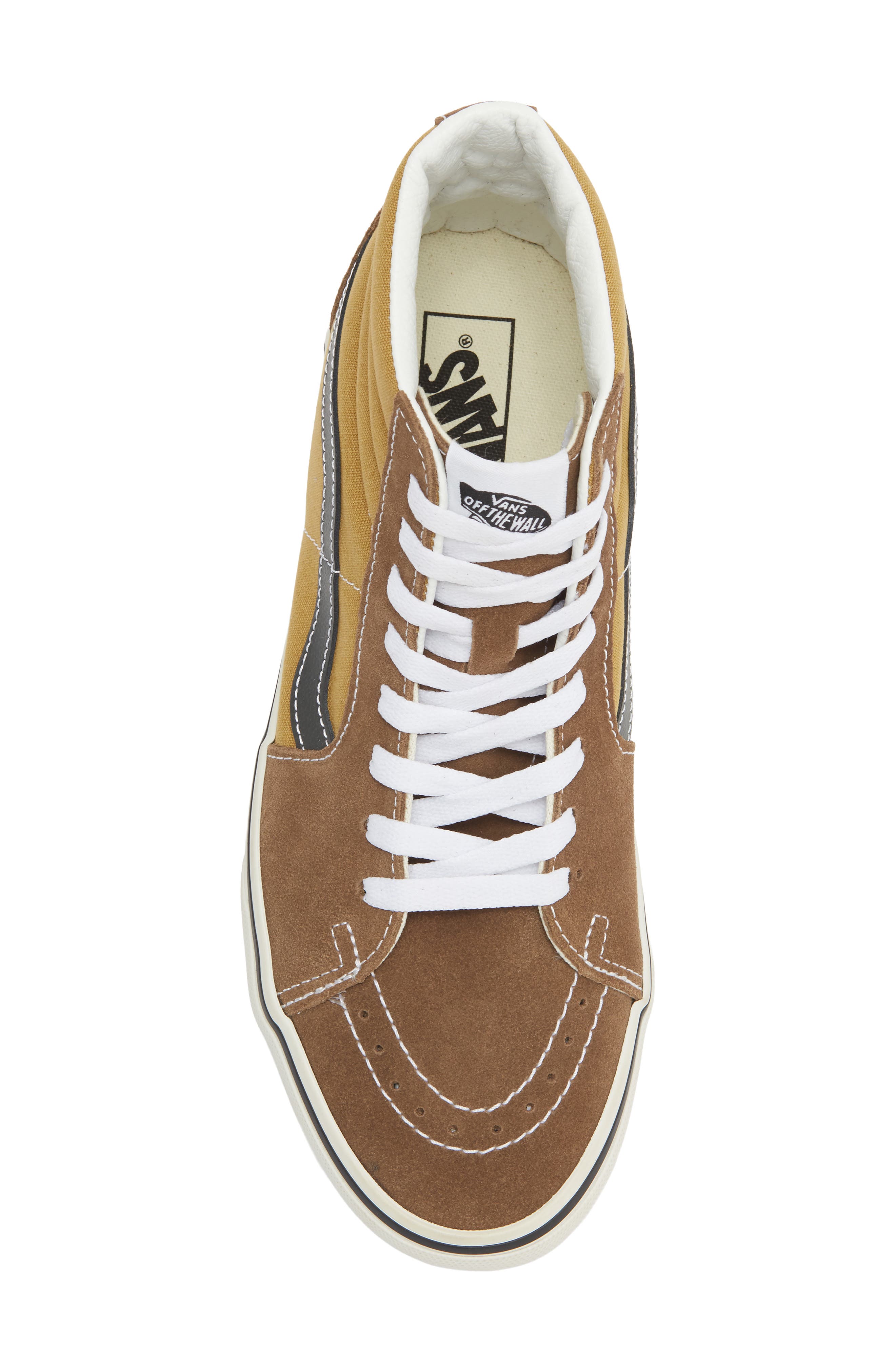 Sk8-Hi Sneaker, Alternate, color, BROWN/MULTI