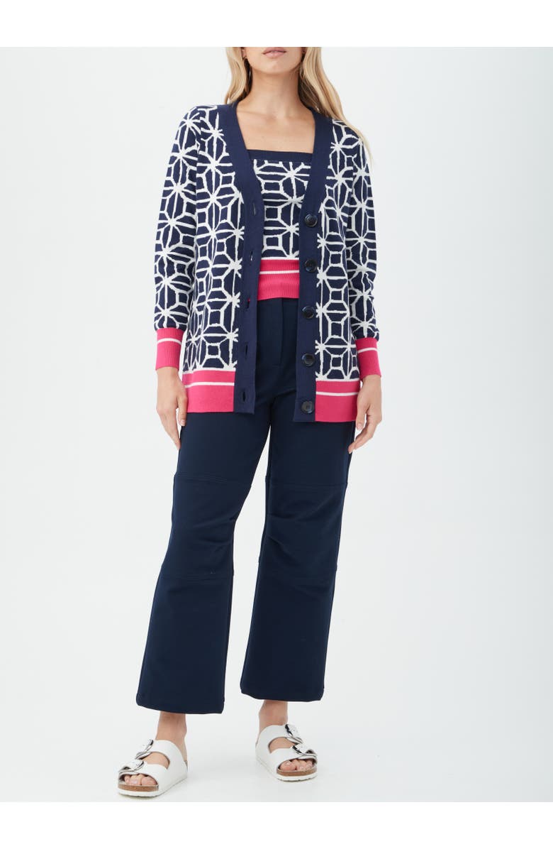 Trina Turk South Bay Cardigan, Alternate, color, Multi