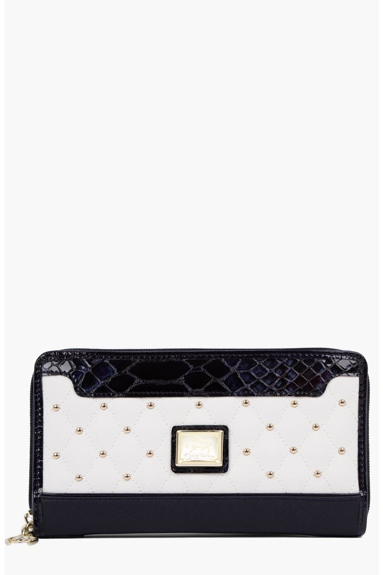 Craft Wristlet Wallet 213, Main, color, Navy / White