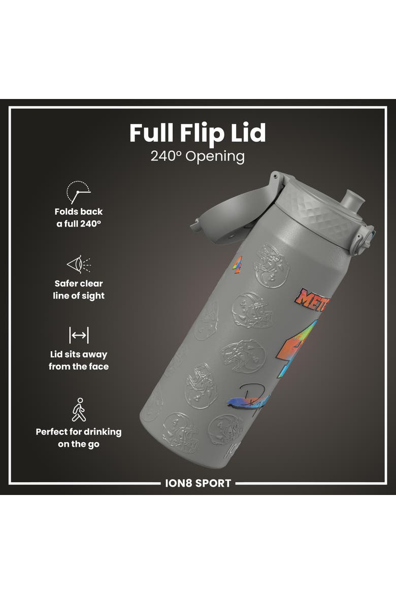 NFL PA Thermal Steel Water Bottle - Signature Series, Alternate, color, 4