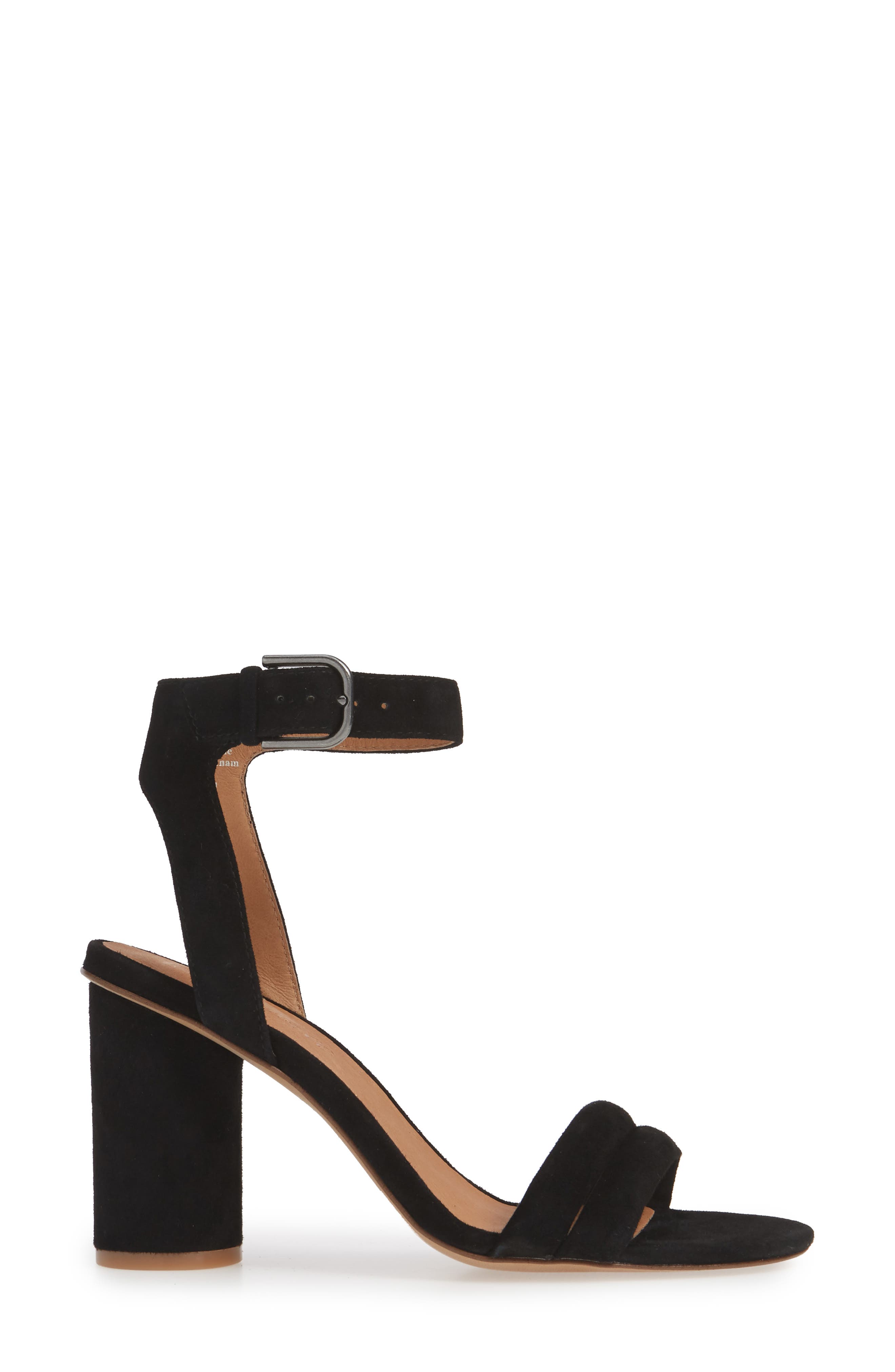 Madewell The Rosalie High Heel Sandal, Alternate, color, 