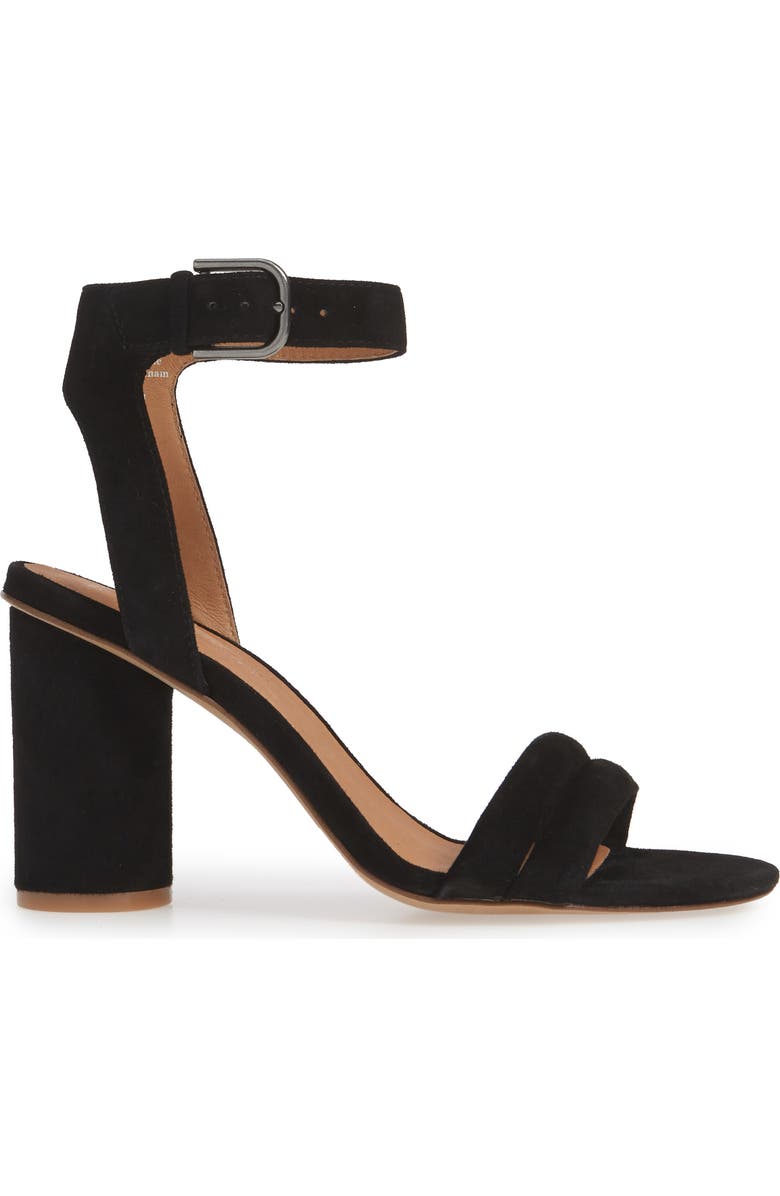 Madewell The Rosalie High Heel Sandal, Alternate, color,