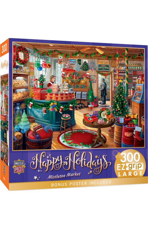 Mistletoe Market 300pc Jigsaw Puzzle