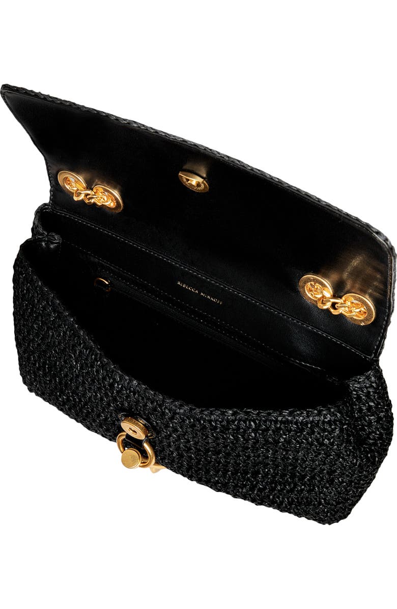 Rebecca Minkoff Medium Edie Straw Convertible Crossbody Bag, Alternate, color,