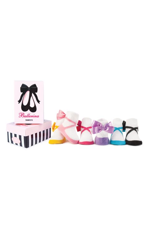 6-Pack Socks (Baby & Toddler)