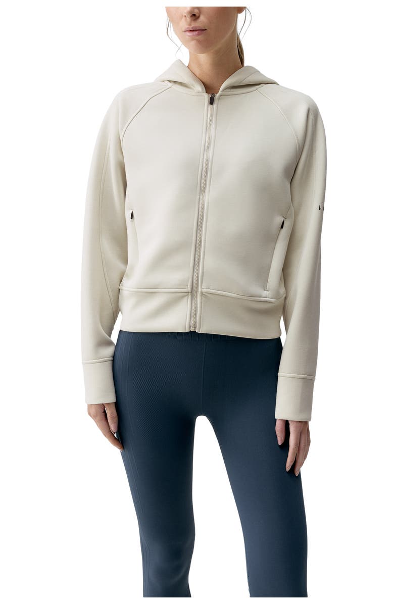 Born Living Yoga Elsa Performance Sport Sweatshirt, Main, color, Winter Ecru