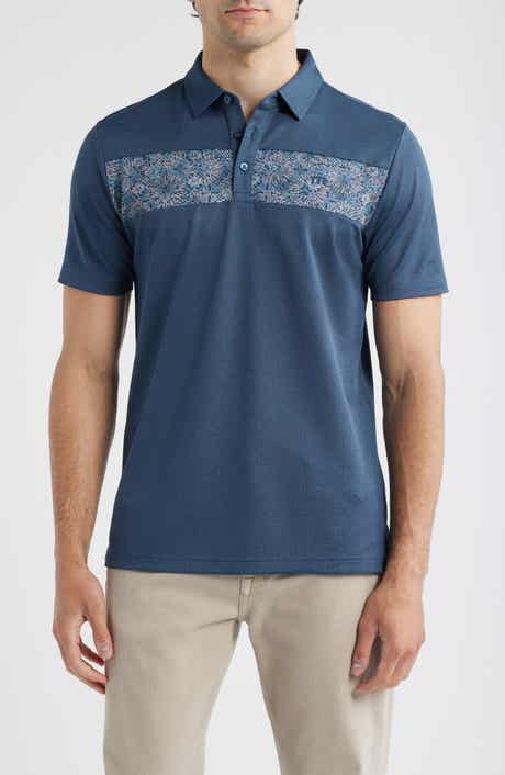 TravisMathew Good Good Acropolis Chest Stripe Polo
