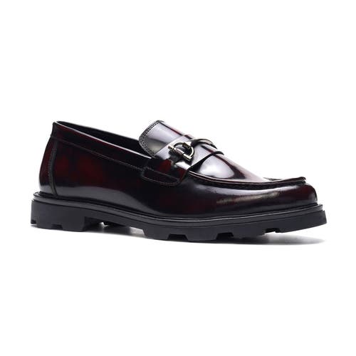 A. Veer Samuel Bit Loafer In Bordo