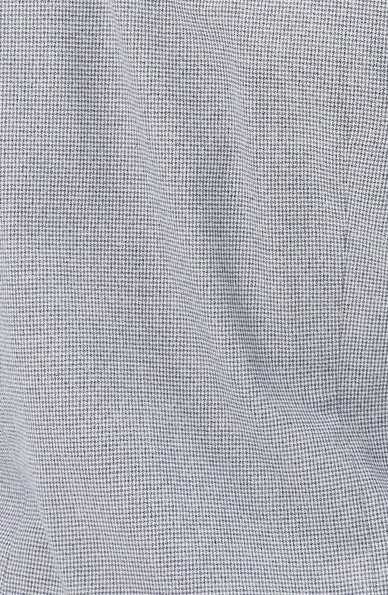 Barbour Turner Houndstooth Button-Down Shirt, Alternate, color, Navy