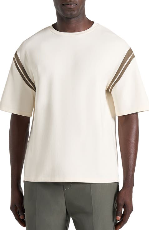 Georges Varsity Cotton T-Shirt