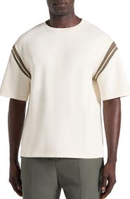 Manière De Voir Georges Varsity Cotton T-Shirt