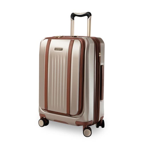 Ricardo Beverly Hills Montecito 2.0 Hardside 20" Front Access Carry On Luggage In Gold