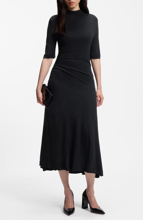 A-Line Midi Dress