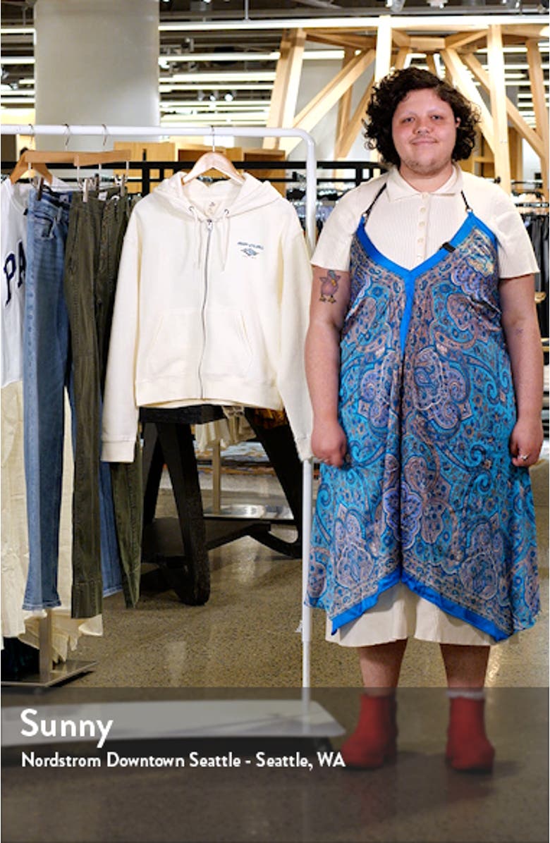 Vacation Oversize Full Zip Hoodie, sales video thumbnail