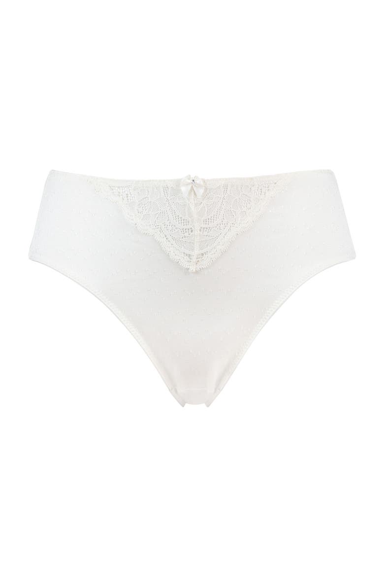 Sophie High Knickers, Alternate, color, Snow White