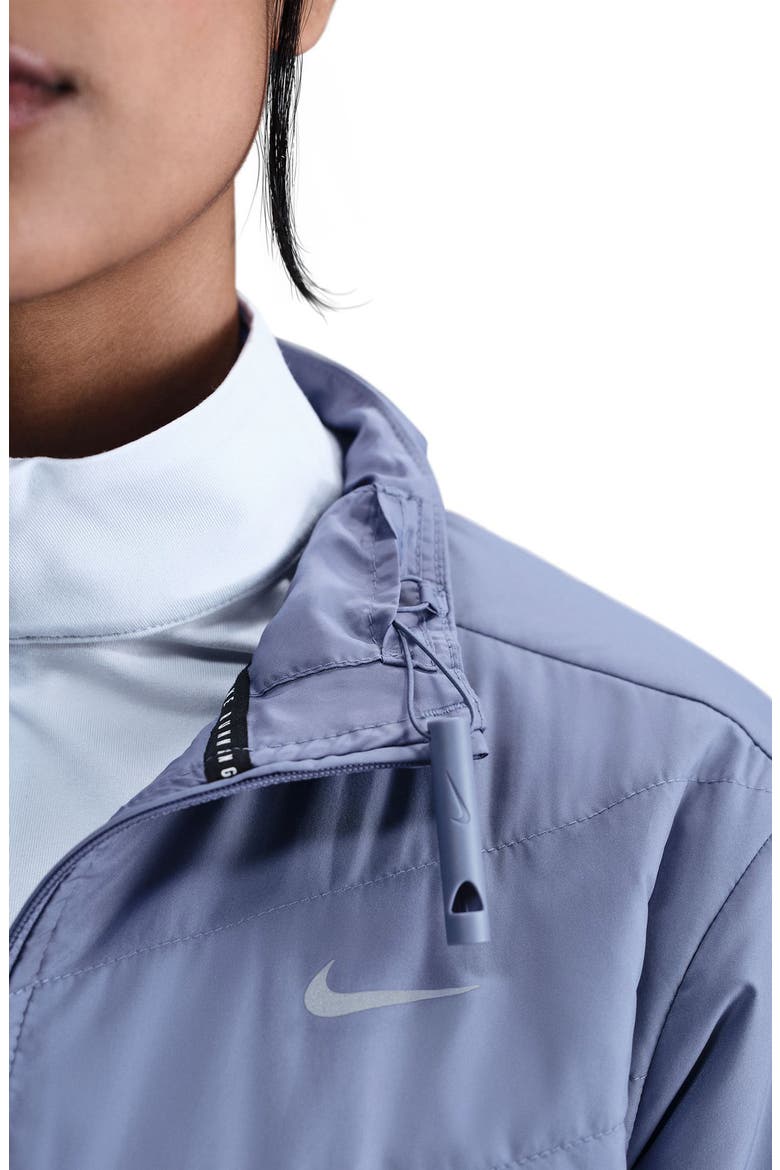 Swift Therma-FIT Running Jacket, Alternate, color, 499 WORLD INDIGO/ REFSIL