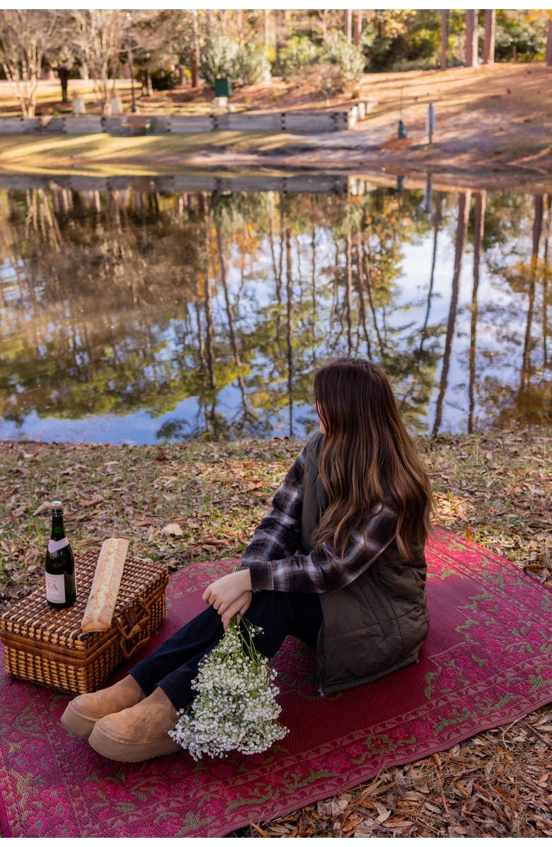 Mad Mats Bouquet Red Rug, Alternate, color, 6'X9'