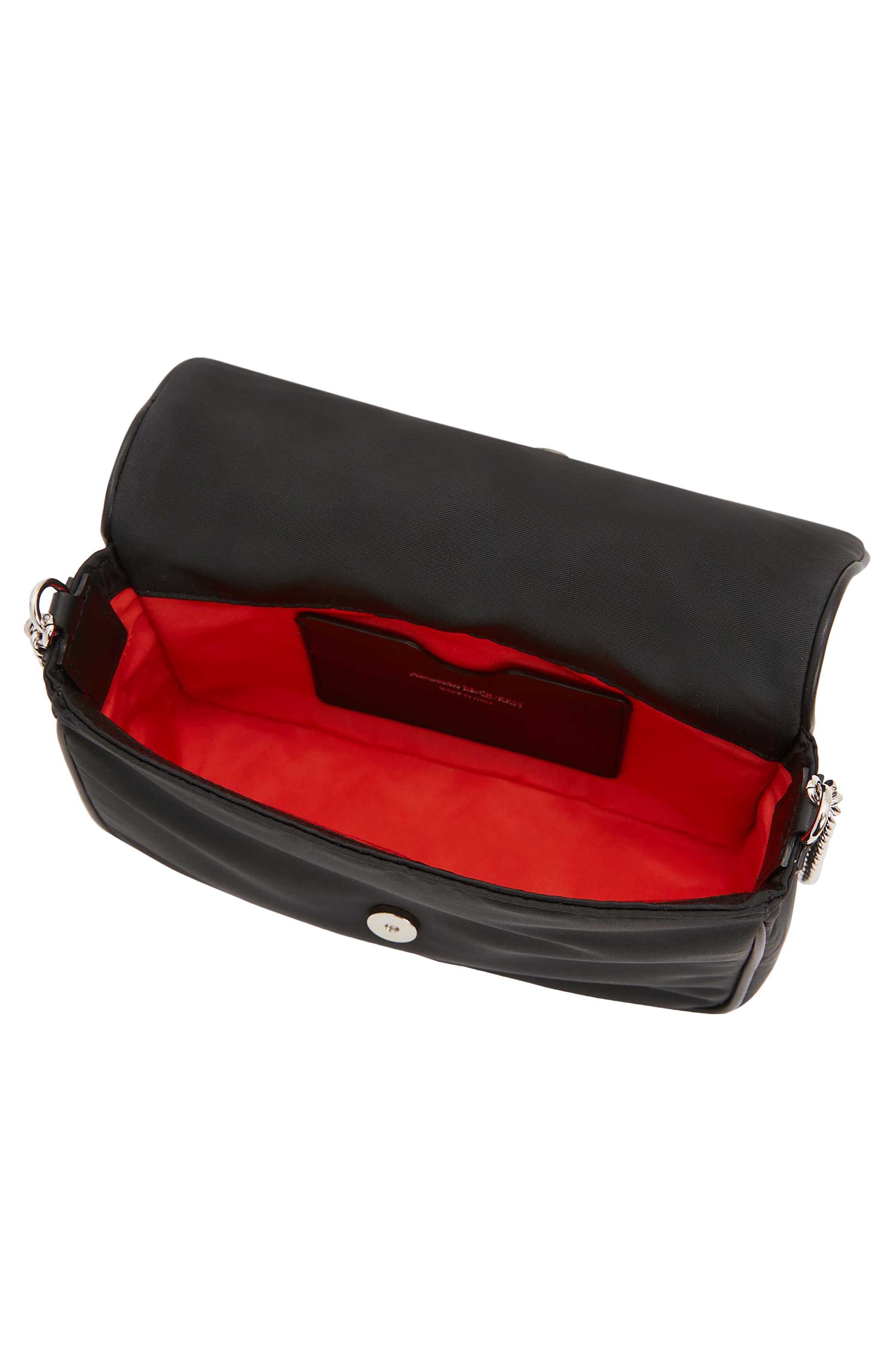 McQueen Alexander McQueen Small Skull Shoulder Bag, Alternate, color, 