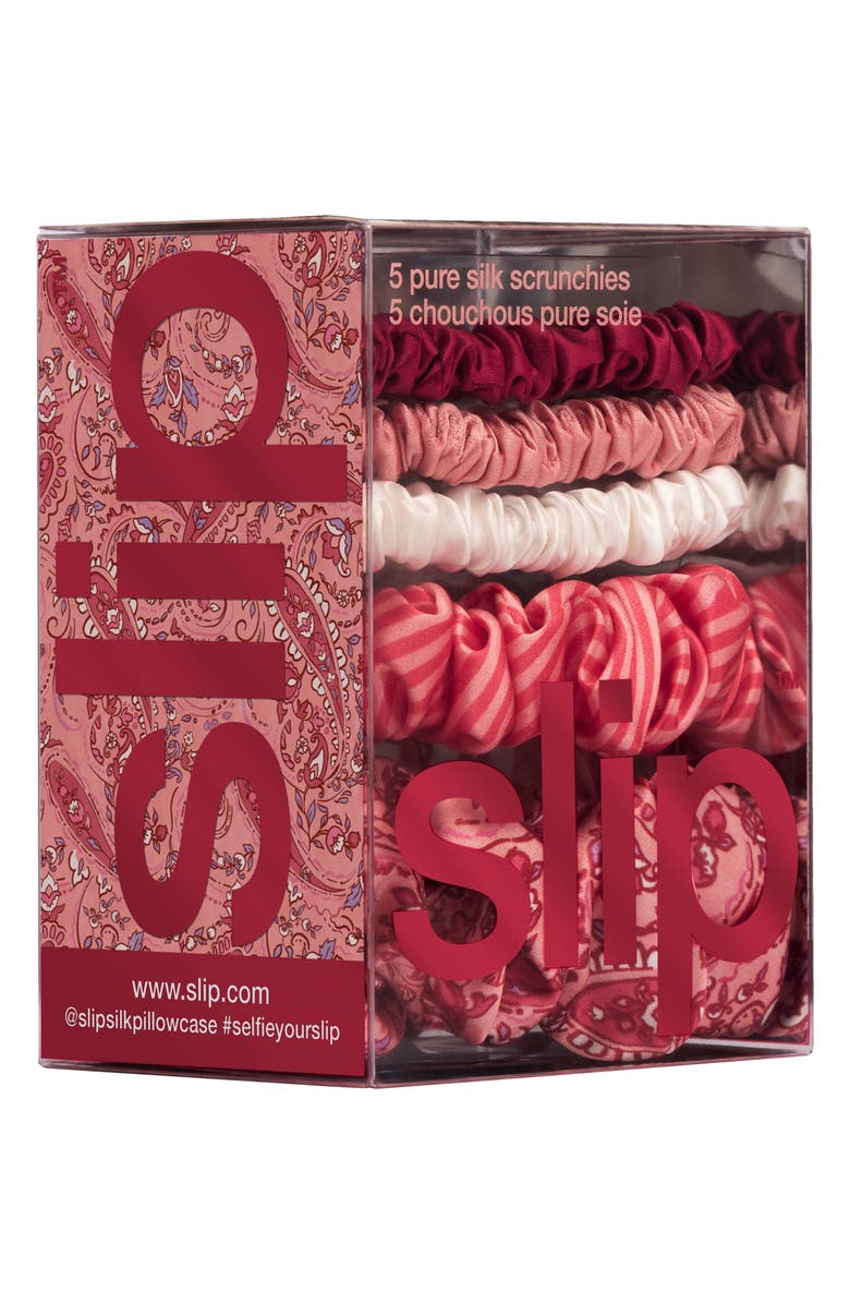 slip Harriet 5-Pack Assorted Scrunchies Set, Alternate, color, Harriet