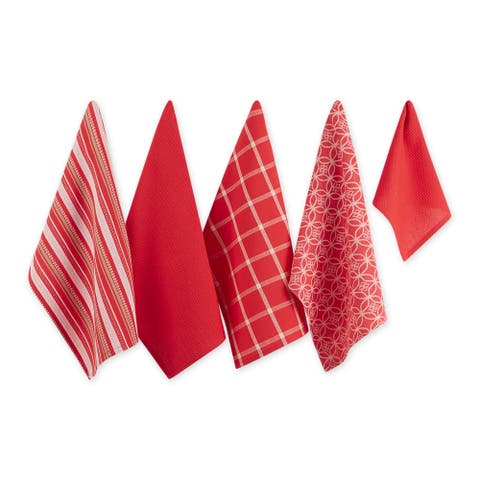 Everyday Assorted Dishtowel & Dishcloth Set/5