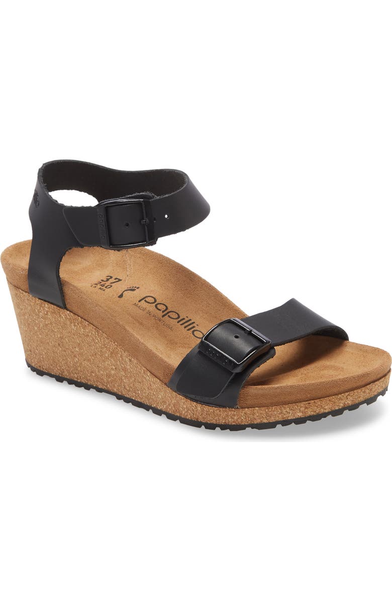 Birkenstock Papillio by Birkenstock Soley Wedge Sandal, Main, color,