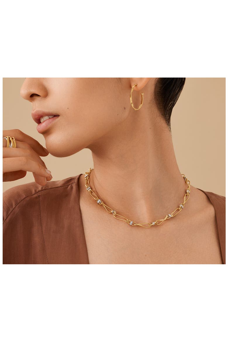 Marrakech Onde 18k Gold Diamond Necklace, Alternate, color, YELLOW GOLD/ DIAMOND