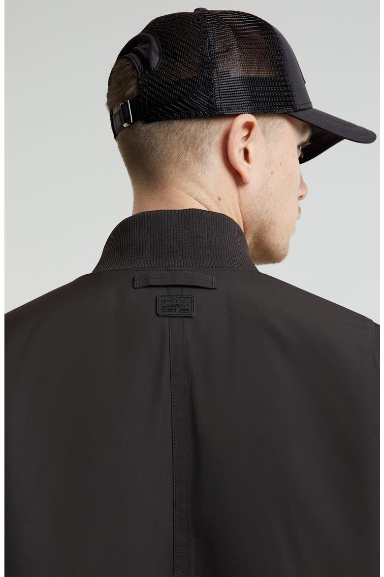 Flight GA-1 Padded Bomber Jacket, Alternate, color, NEO-BLACK