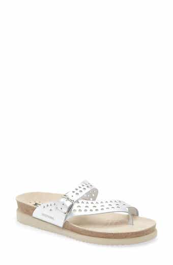 Mephisto Helena Perforated Toe Loop Sandal