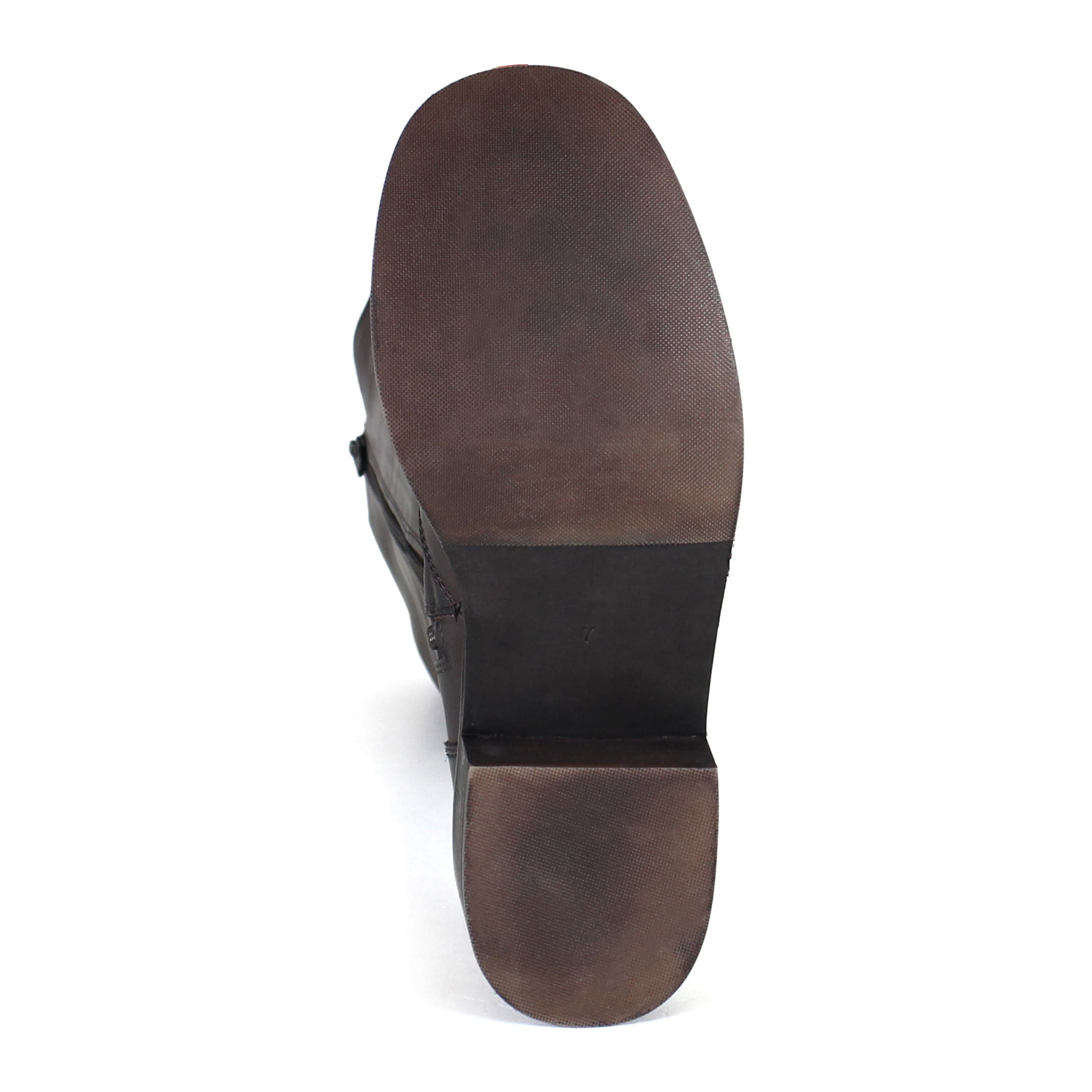 Diba True FO LIAGE Leather Tall Riding Boot, Alternate, color, Chocolate