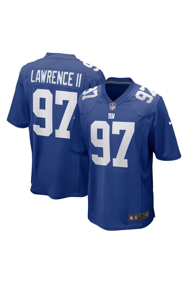 Men's Nike Dexter Lawrence II Royal New York Giants Team Game Player Jersey, Alternate, color, Royal